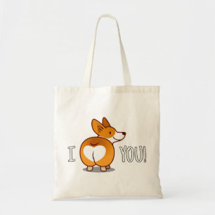 Tote Bag Corgi - Je t'aime