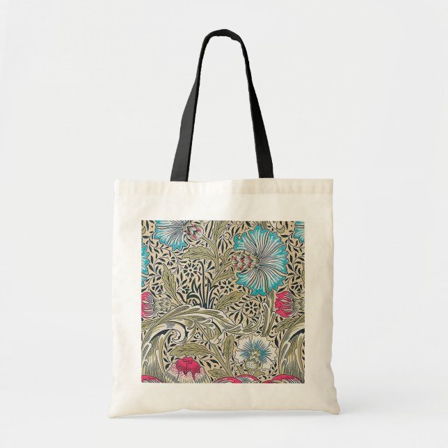 Tote Bag Corncockle, William Morris (Devant)
