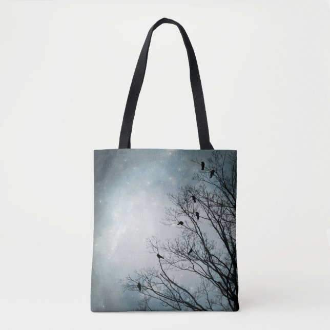 Tote Bag Corneilles de tempête (Devant)