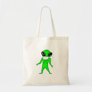 Tote Bag coronavirus halloween masque visage alien