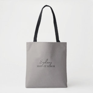 Tote Bag Cortège de mariage minimaliste