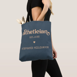 Tote Bag Cosmetologue Esthéticien Personnalisé Beautician