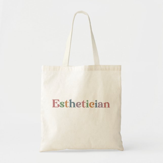Tote Bag Cosmetologue esthétique agréé (Devant)