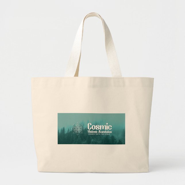 tote bag cosmic Visions merchandising (Devant)