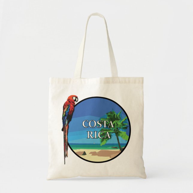 Tote Bag Costa Rica - Fourre-tout budgétaire (Devant)