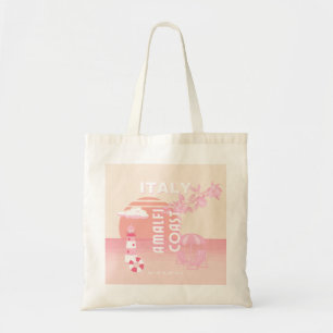 Tote Bag Côte d'Amalfi, Art du voyage, Voyage à Preppy, Pas