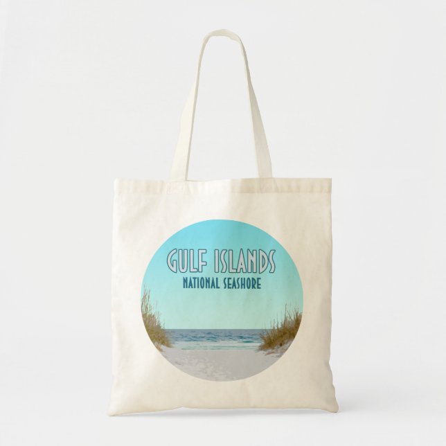 Tote Bag Côte nationale des îles Gulf Mississippi Floride (Devant)