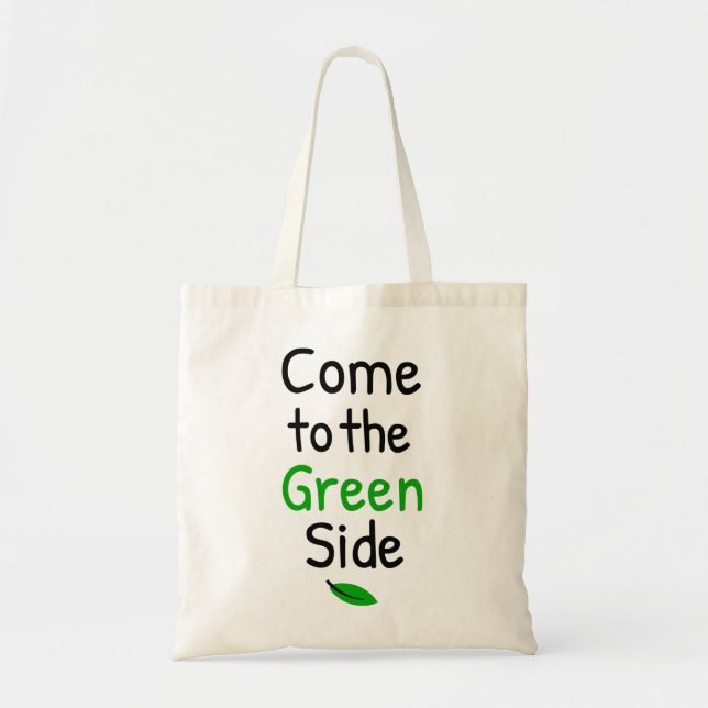 Tote Bag côté vert (Devant)