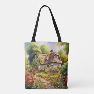Tote Bag Cottage Anglais