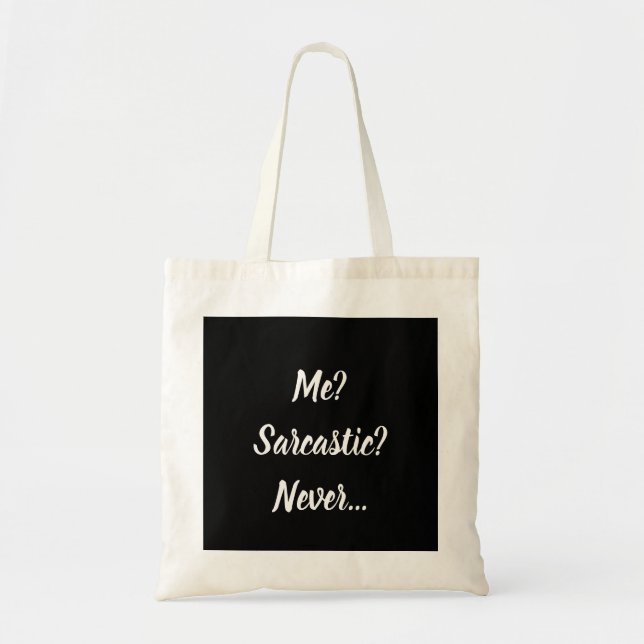 Tote Bag Cotton bag quote (Devant)