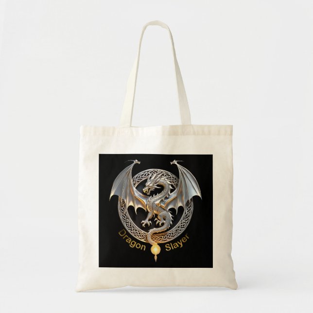 Tote Bag Couche de dragon (Devant)