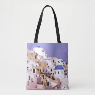 Tote Bag Coucher de soleil à Oia, Santorin 2