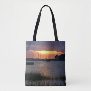 Tote Bag Coucher de soleil de Folly River