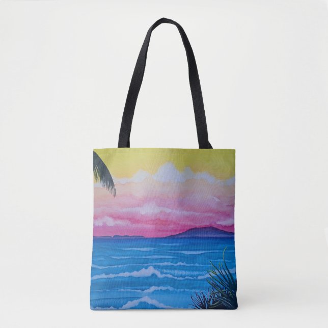 Tote Bag Coucher de soleil de Ventura (Devant)