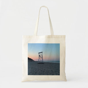 Tote Bag Coucher de soleil sur la plage de Cape Cod