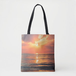 Tote Bag coucher de soleil sur l'eau