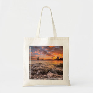 Tote Bag Coucher du soleil à Barcelone