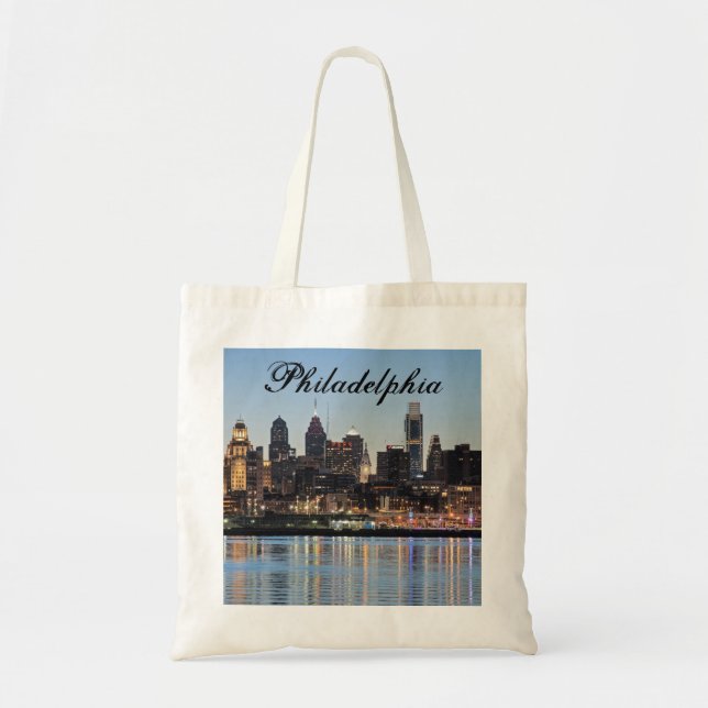 Tote Bag Coucher du soleil de Philly (Devant)