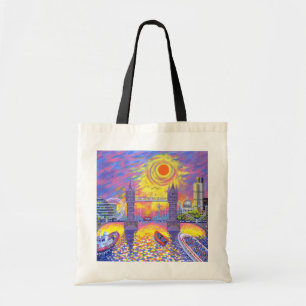 Tote Bag Coucher du soleil : Piscine de Londres 2013