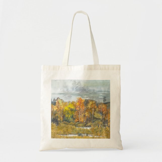Tote Bag Couleur d'automne (Devant)