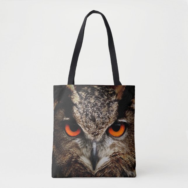 Tote Bag Couleur de l'oreille orange (Devant)