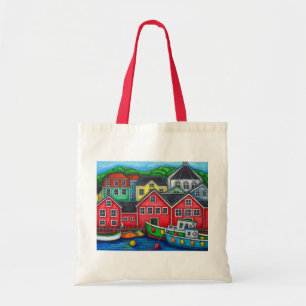 Tote Bag Couleurs de Lunenburg, la Nouvelle-Écosse, Canada
