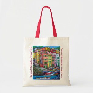 Tote Bag Couleurs de Riomaggiore Cinque Terre