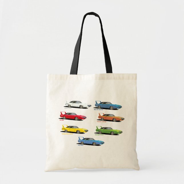 Tote Bag Couleurs de super-oiseaux (Devant)