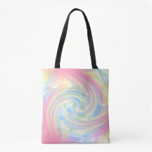 Couleurs Pastel Flower Elegant Tourbillonnant Abst