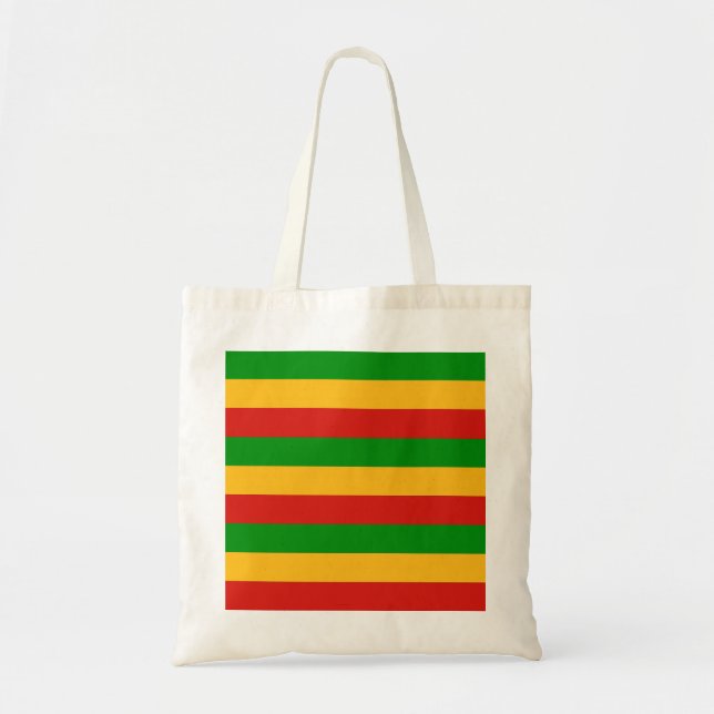Tote Bag COULEURS RASTAFARI + vos idées (Devant)