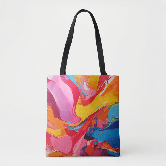Tote Bag Couleurs vives (Devant)