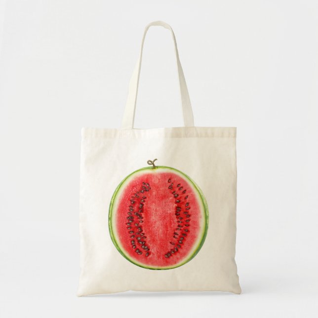 Tote Bag Couper la pastèque (Devant)