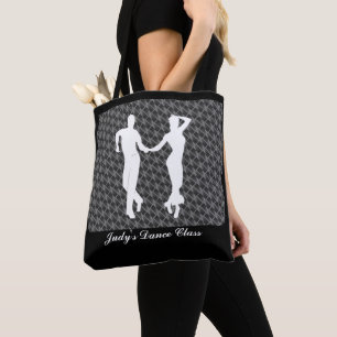 TOTE BAG COUPLE DE DANSE MONOGRAMME