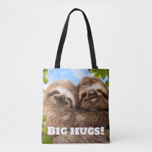 Tote Bag Couple de paresseux