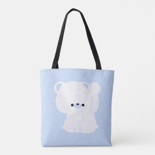 Tote Bag Couple d'ours polaire mignon