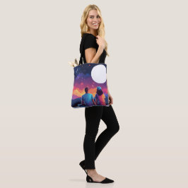 Tote Bag Couple stargazing