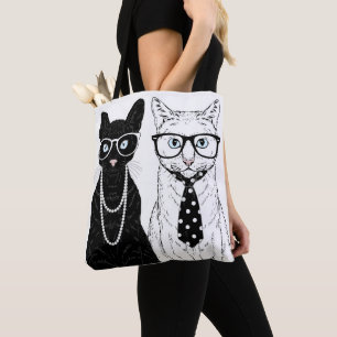 Tote Bag Couples de chat