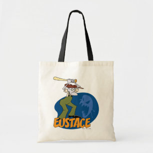 Tote Bag Courage du chien lâché   Eustace Graphic