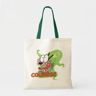 Tote Bag Courage du chien lâché | Graphique fantôme