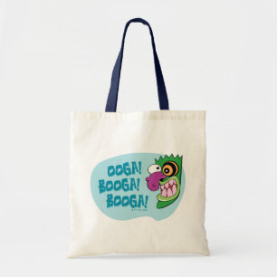Tote Bag Courage du chien lâché Ooga Booga Booga Booga !