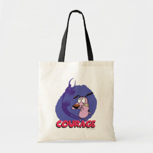 Tote Bag Courage the Cowardly Dog   Shadow Graphic