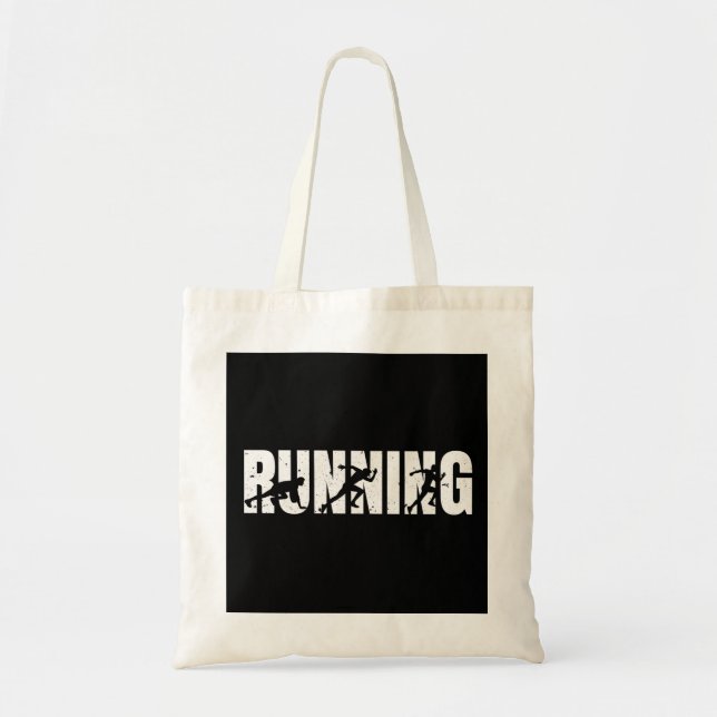 Tote Bag Coureur| Coureur| Marathon (Devant)