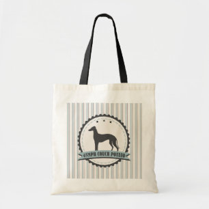 Tote Bag Coureur retraité par lévrier chien paresseux de 