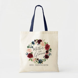 Tote Bag Couronne de bouquet bourguignonne  Mère de la sal