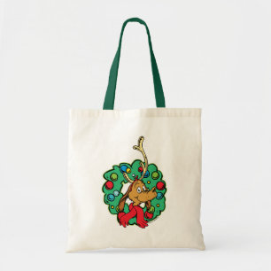 Tote Bag Couronne de Noël de Grinch Max