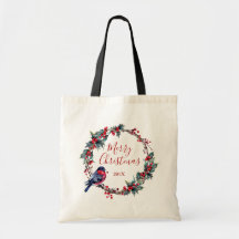 Couronne de Noël Holly et bullfinch