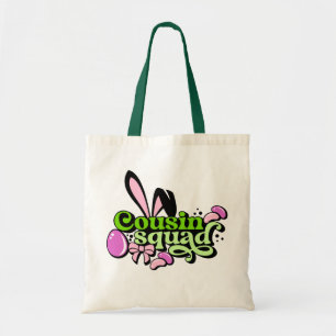 Tote Bag Cousin Squand Bunny Ears Oeuf de Pâques