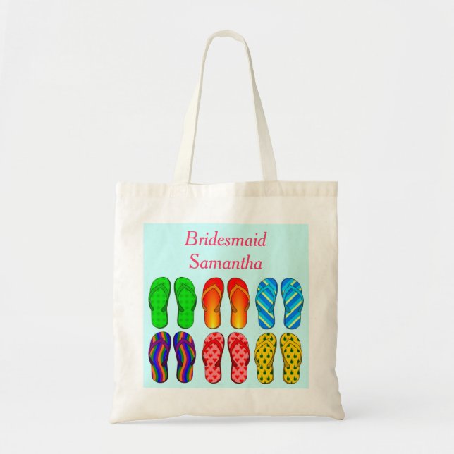 Tote Bag Coutume de demoiselle d'honneur de mariage de (Devant)