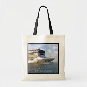 Tote Bag Coutume décorée d'arc de bateau de croisière