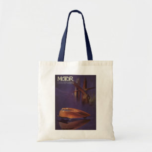Tote Bag Couvercle de Magazine automobile vintage, voiture 